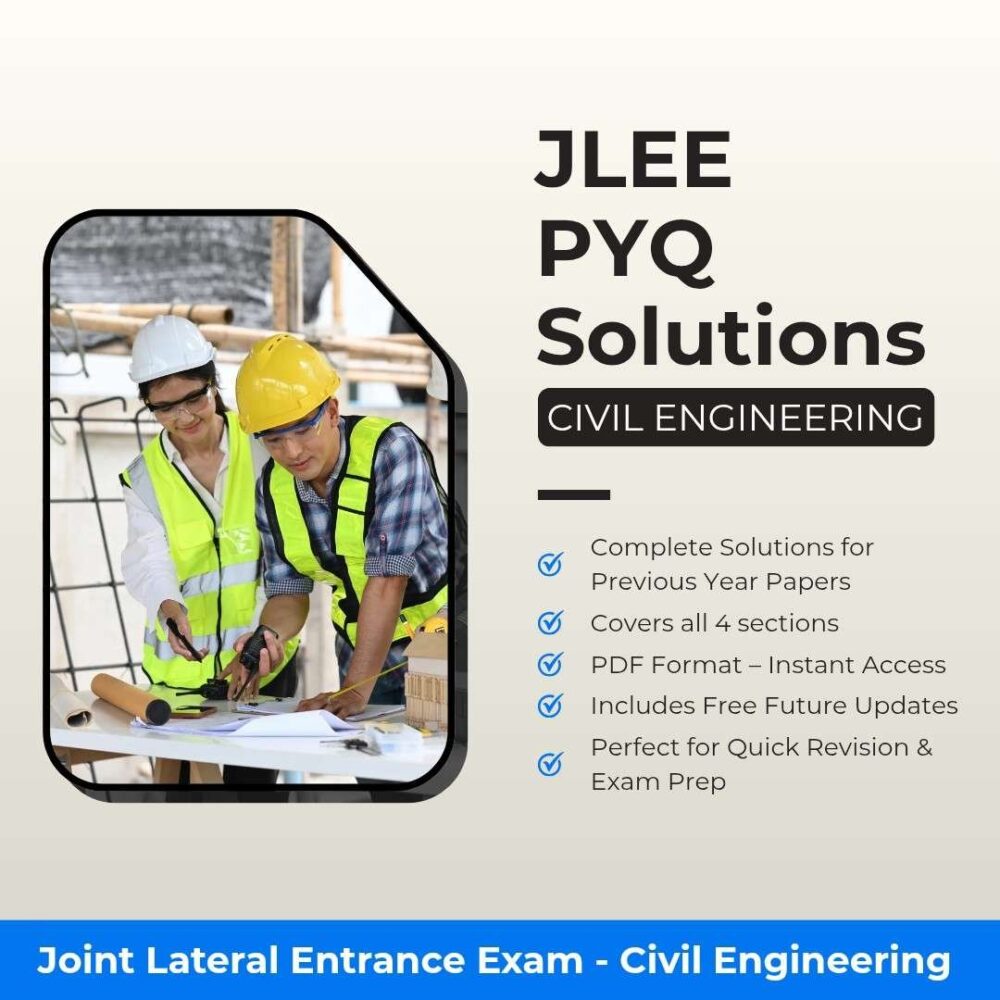 Joint Lateral Entrance Exam | Civil Engineering | PYQ Solutions