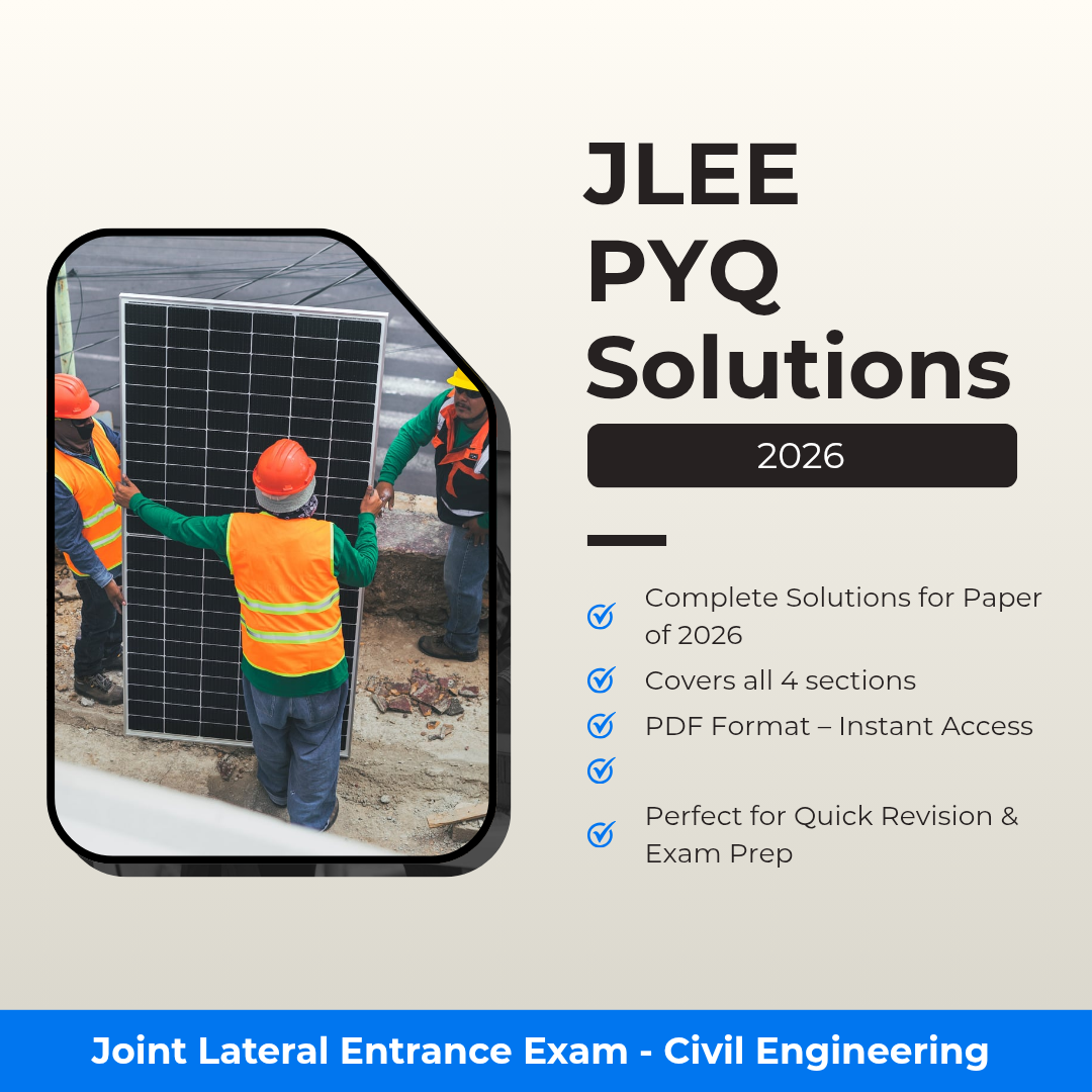 JLEE Provisional Answer key – Civil 2026